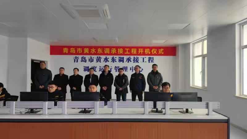 青岛热浸涂塑钢管 青岛市黄水东调承接工程平度主线泵站开机试运行成功