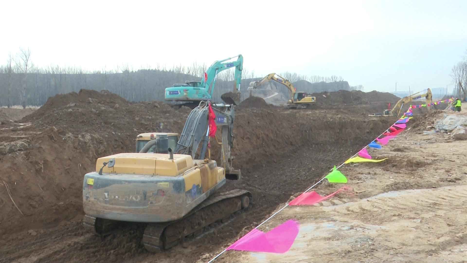 奥仁格管道引领太原热浸涂塑钢管销售，助力阳曲县中社河治理工程冲刺工期