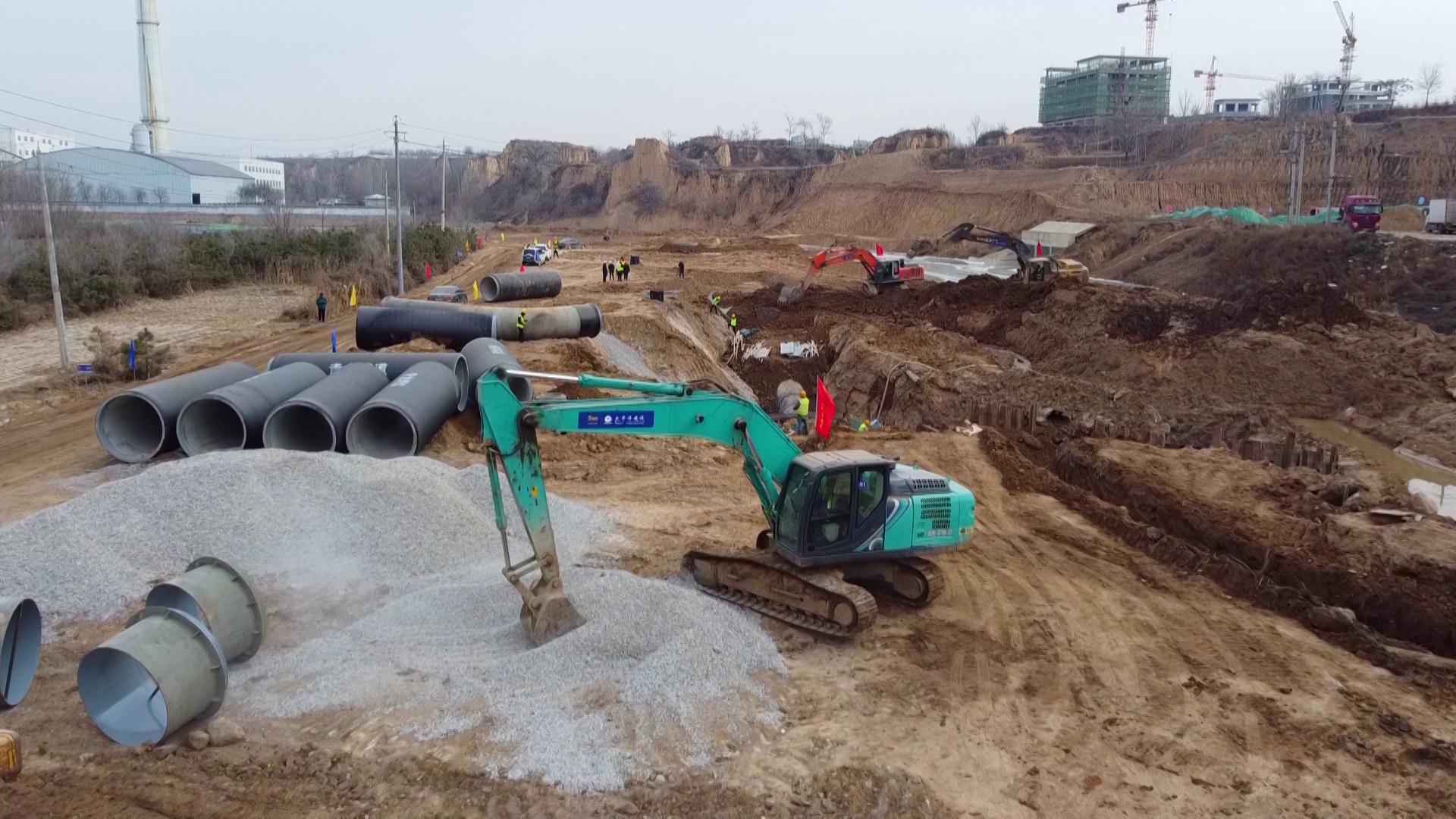 阳曲县中社河河道综合治理工程:奥仁格管道全力以赴保工期,为太忻一体化经济区建设作贡献 阳曲县中社河河道综合治理工程:奥仁格管道全力以赴保工期,为太忻一体化经济区建设作贡献