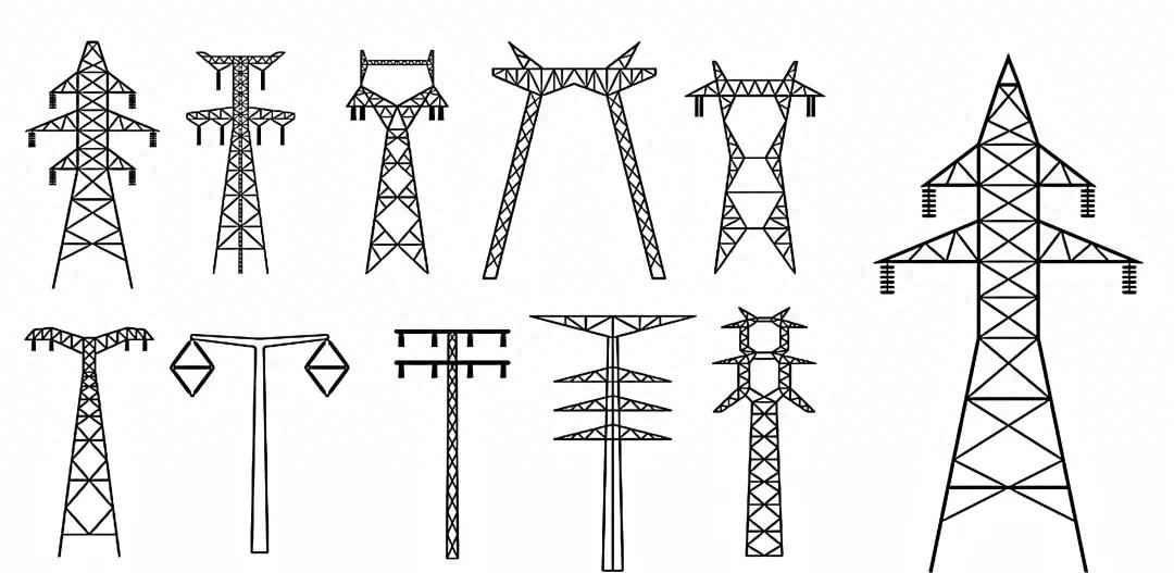 电力管塔图片:输电塔造型多,山羊塔、猫头塔… 电力管塔图片:输电塔造型多,山羊塔、猫头塔…