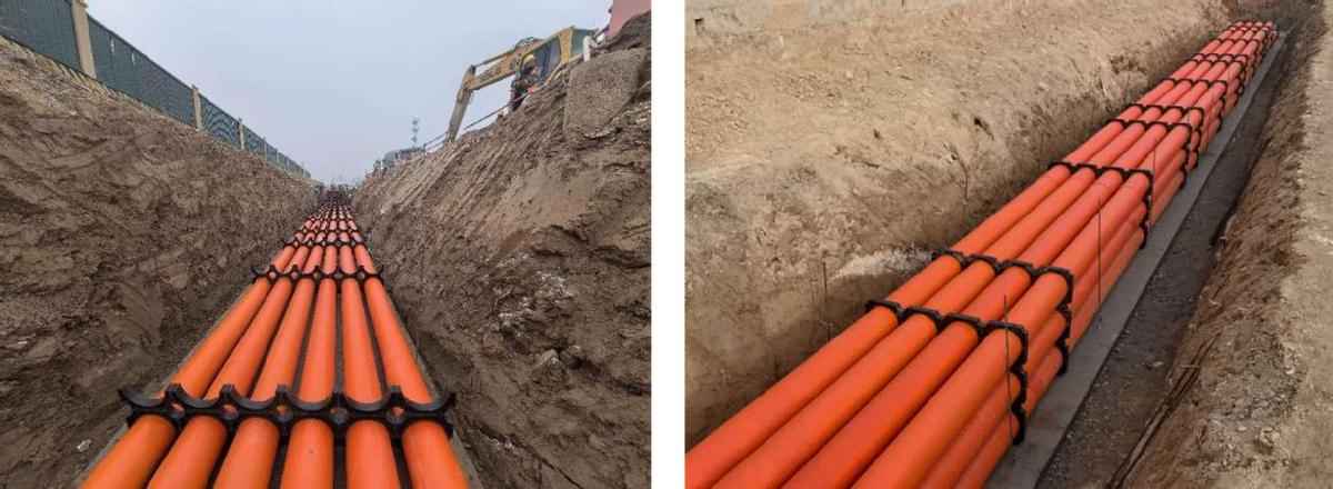 电力排管垫层与混凝土包封多层管道施工工艺全解析