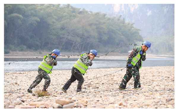 漓江跨江通信杆塔线缆迁改工程全面完工，奥仁格管道助力生态保护