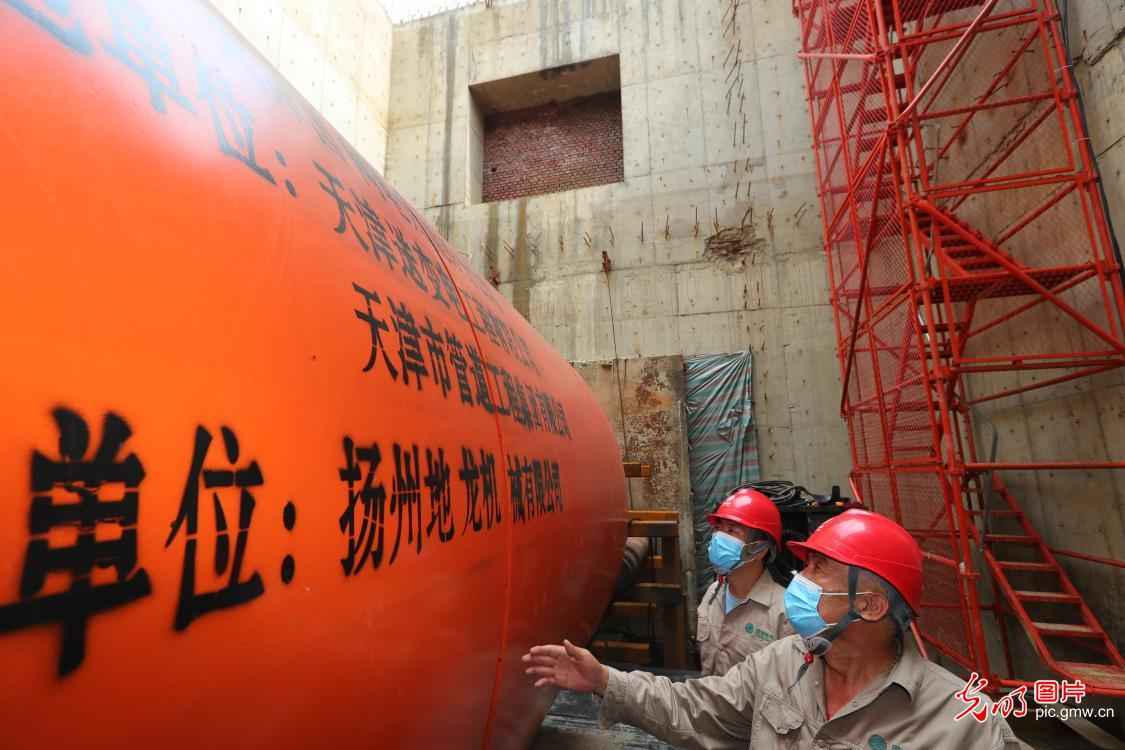 天津电力顶管加工:首条电力隧道贯通里程碑 天津电力顶管加工:首条电力隧道贯通里程碑