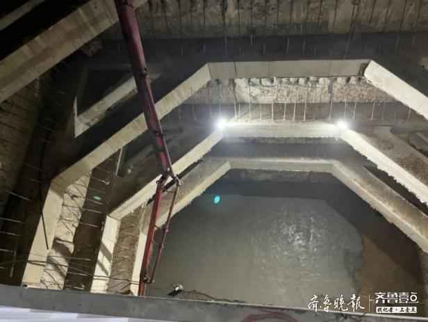 全国首例最深下穿京杭大运河电力隧道顶管工作井提前一个月完工 全国首例最深下穿京杭大运河电力隧道顶管工作井提前一个月完工